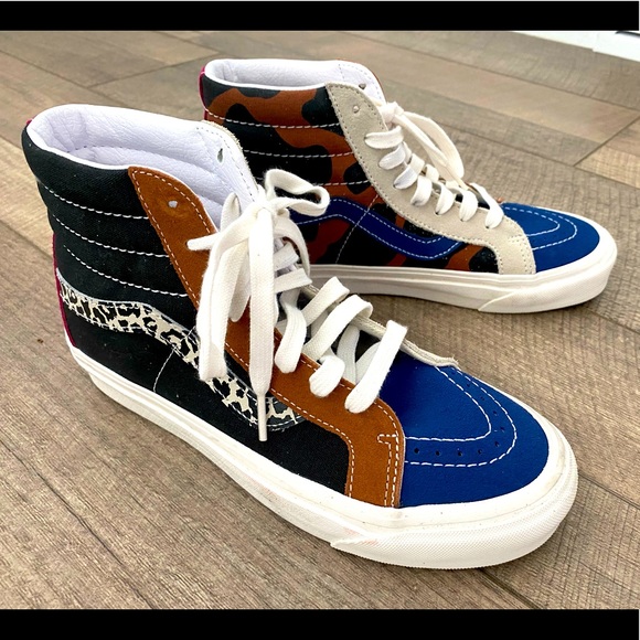 Vans Shoes - **NEW Vans Leopard Print Sk8 Hi Shoes; size 7.5